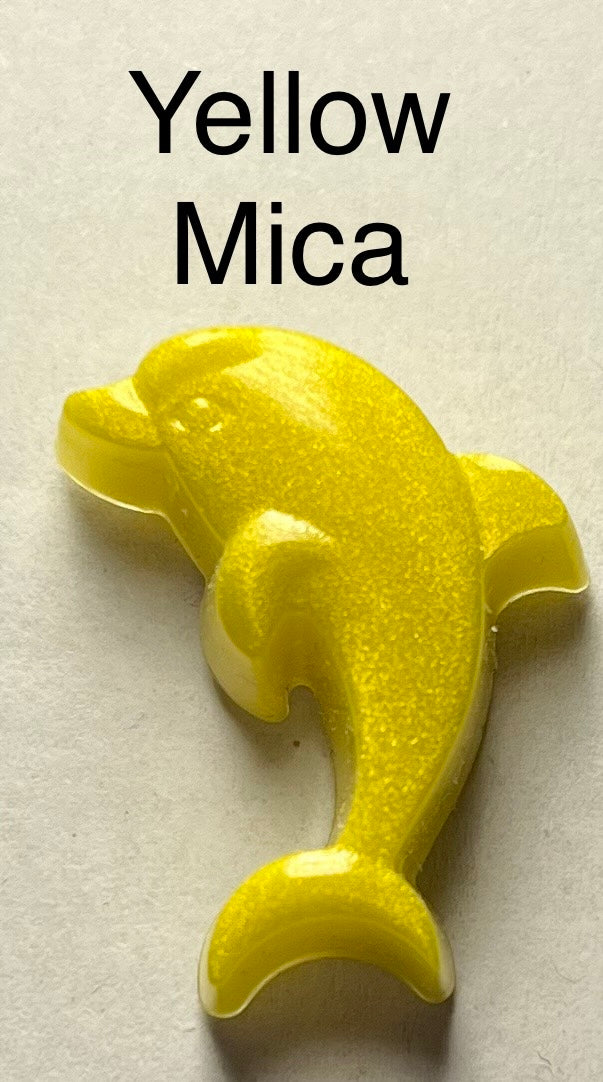 Handmade Colourful Resin Dolphin Earrings